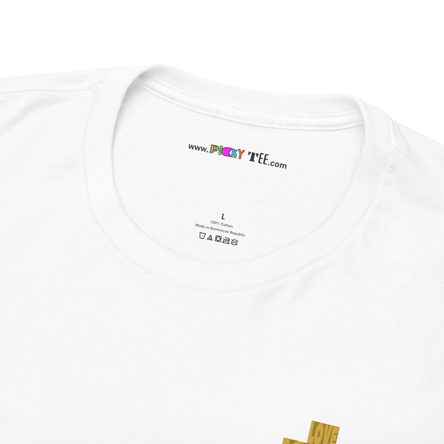 THE DRUG IS LOVE Unisex Heavy Cotton Tee