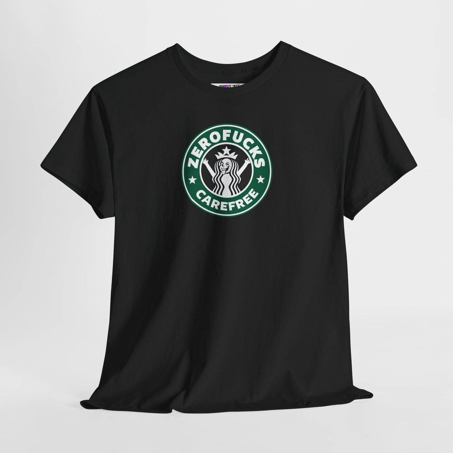 ZEROFUCKS CAREFREE Unisex Heavy Cotton Tee