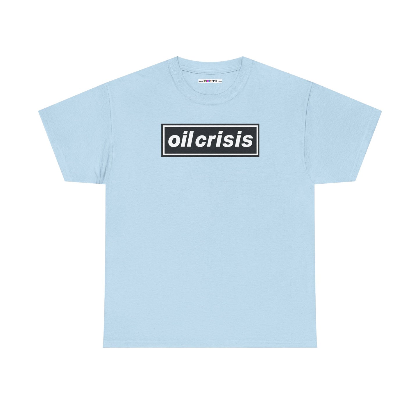 oil crisis/Foil THE crisis Unisex Heavy Cotton Tee