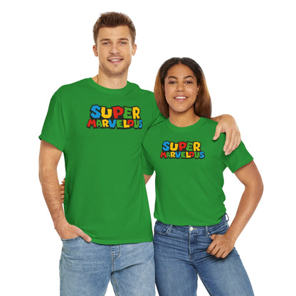 SUPER MARVELOUS Unisex Heavy Cotton Tee