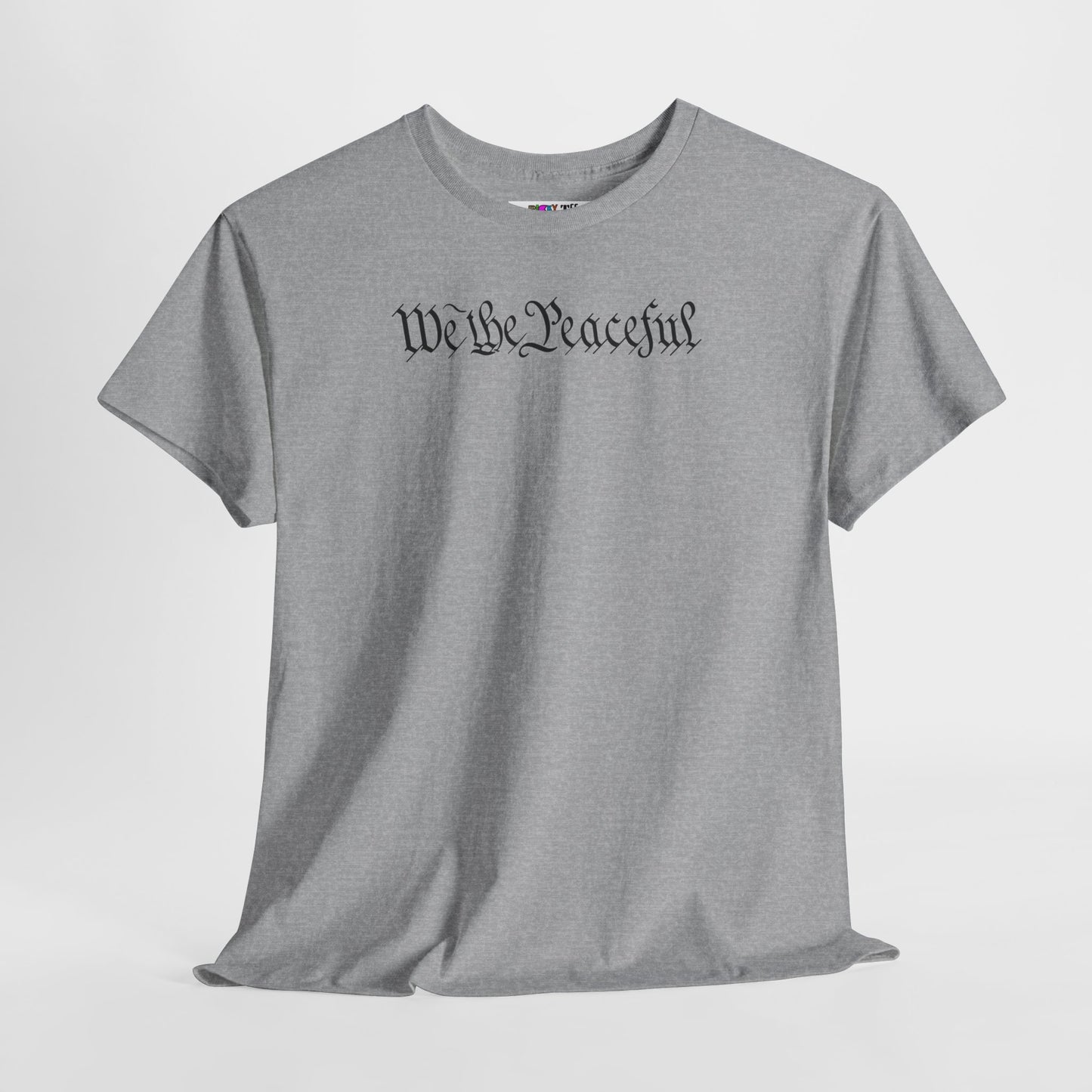 WE THE PEACEFUL Unisex Heavy Cotton Tee