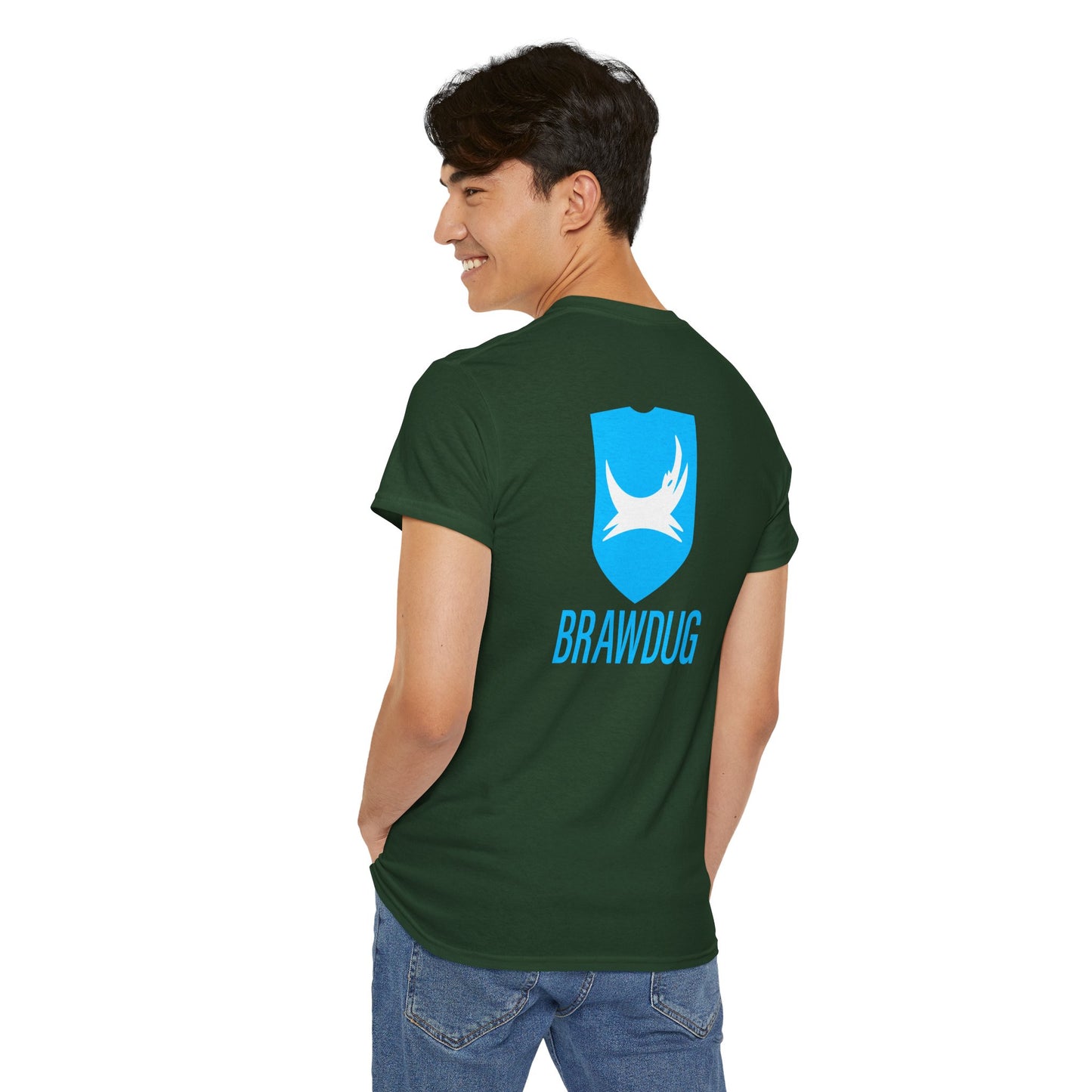 BRAWDUG Unisex Heavy Cotton Tee