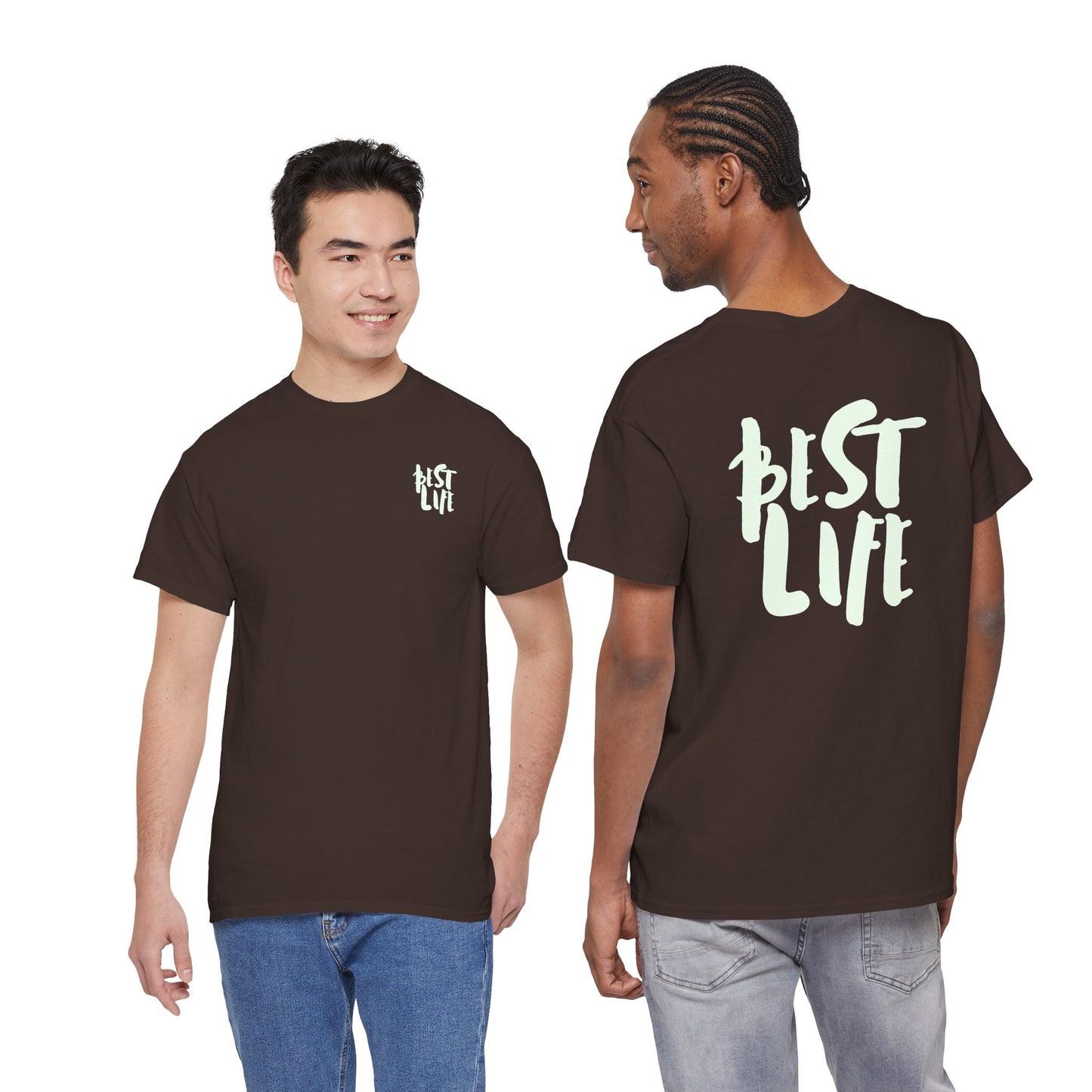 BEST LIFE Unisex Heavy Cotton Tee