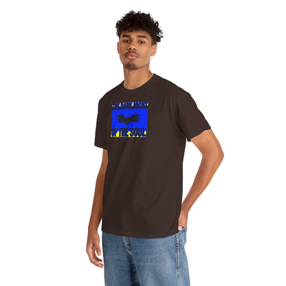 THE DARK NIGHT OF THE SOUL Unisex Heavy Cotton Tee