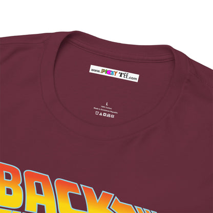 BACK THE FLUX UP Unisex Heavy Cotton Tee