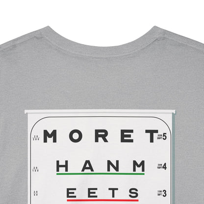 MORE THAN MEETS THE I TEST Unisex Heavy Cotton Tee
