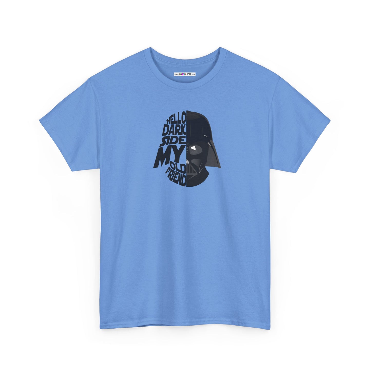 HELLO DARKSIDE MY OLD FRIEND Unisex Heavy Cotton Tee