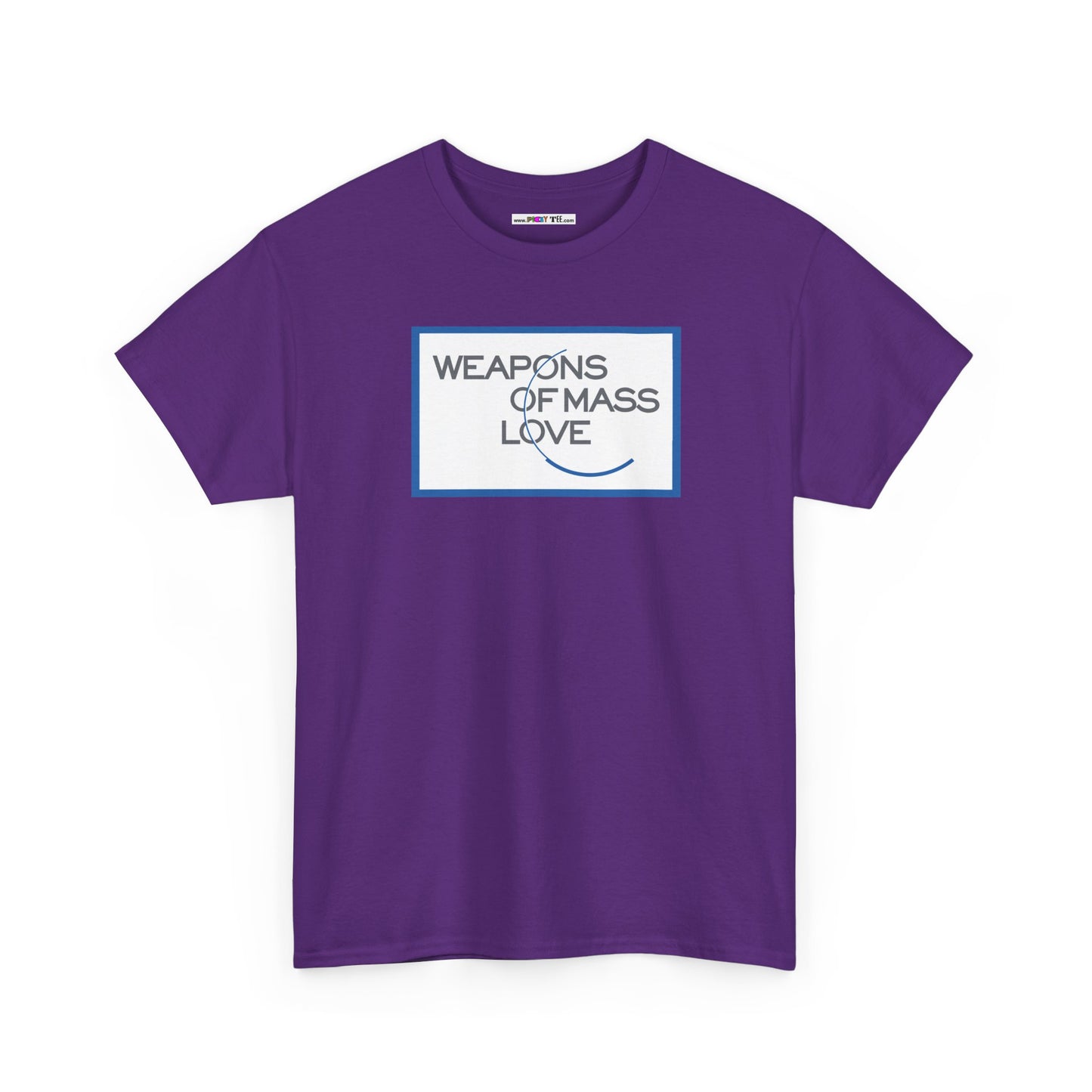 WEAPONS OF MASS LOVE Unisex Heavy Cotton Tee