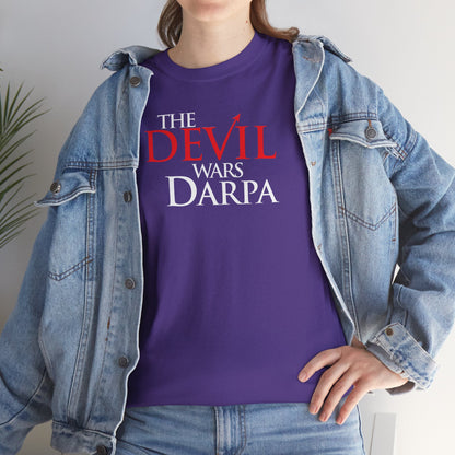 THE DEVIL WARS DARPA Unisex Heavy Cotton Tee