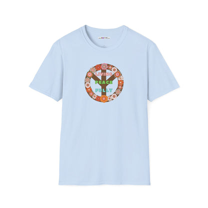 LIVING PEACE FULLY Unisex Softstyle 100% Cotton T-Shirt