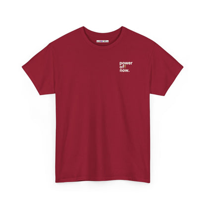 power off now Unisex Heavy Cotton Tee