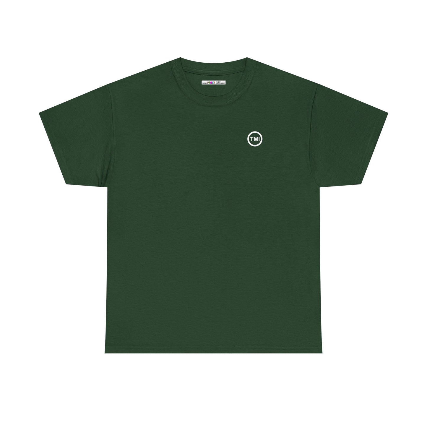 TooMuchInformation TMI Unisex Heavy Cotton Tee