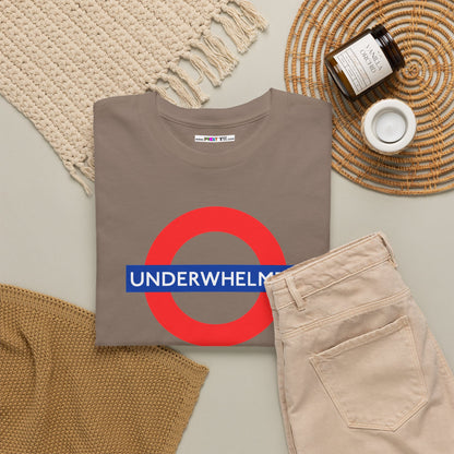 UNDERWHELMED Unisex Heavy Cotton Tee