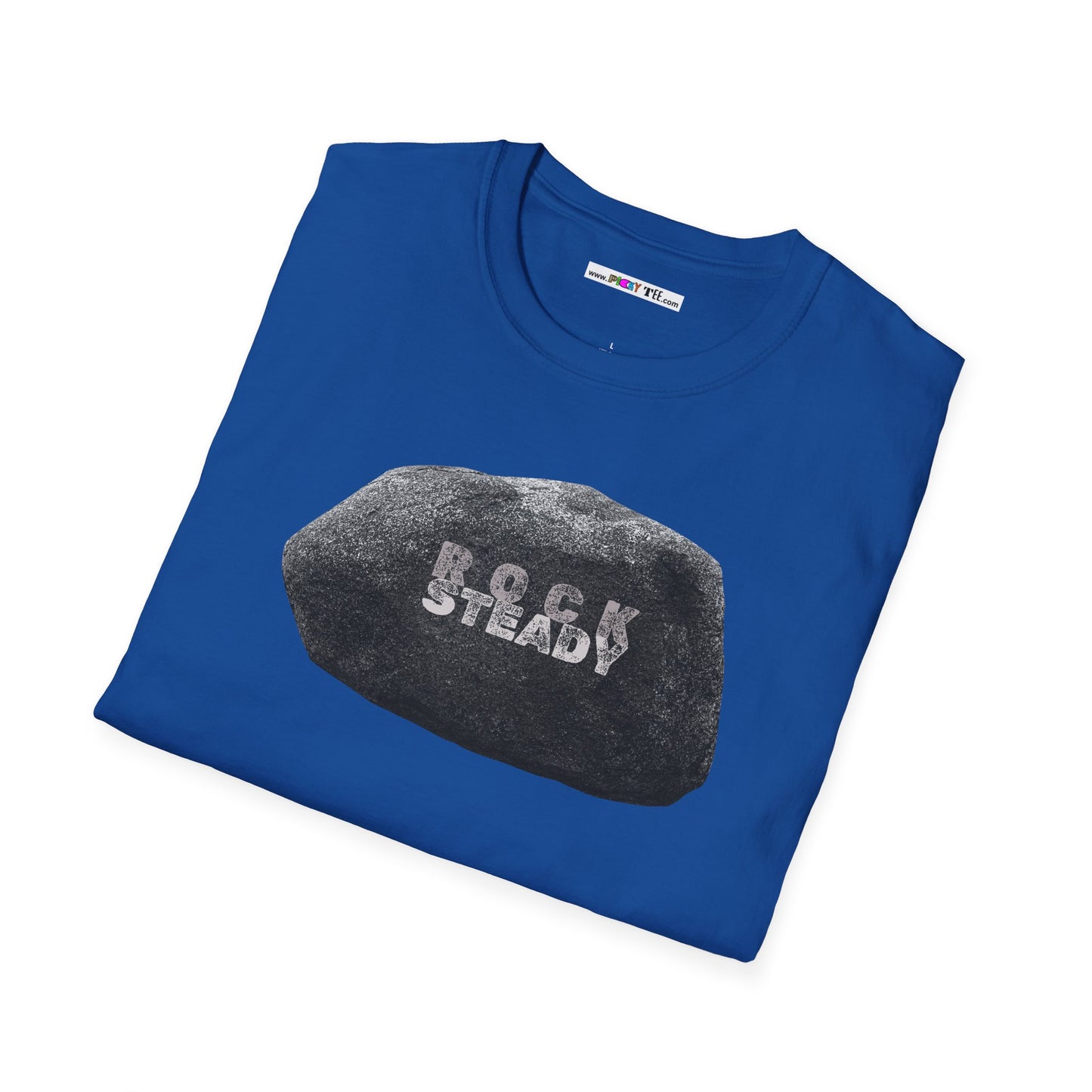 ROCK steady Unisex Softstyle 100% Cotton T-Shirt