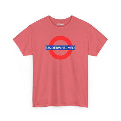 UNDERWHELMED Unisex Heavy Cotton Tee