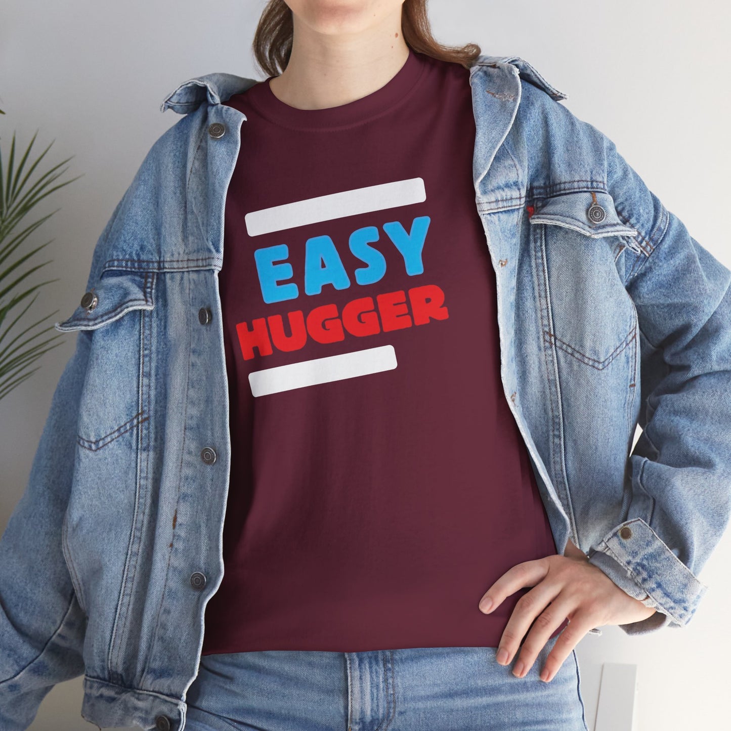 EASY HUGGER Unisex Heavy Cotton Tee