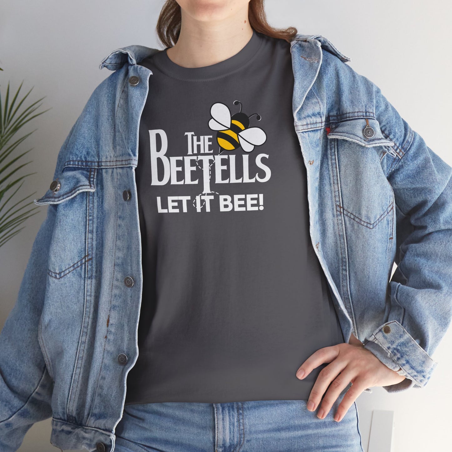 THE BEETELLS  LET IT BEE! Unisex Heavy Cotton Tee