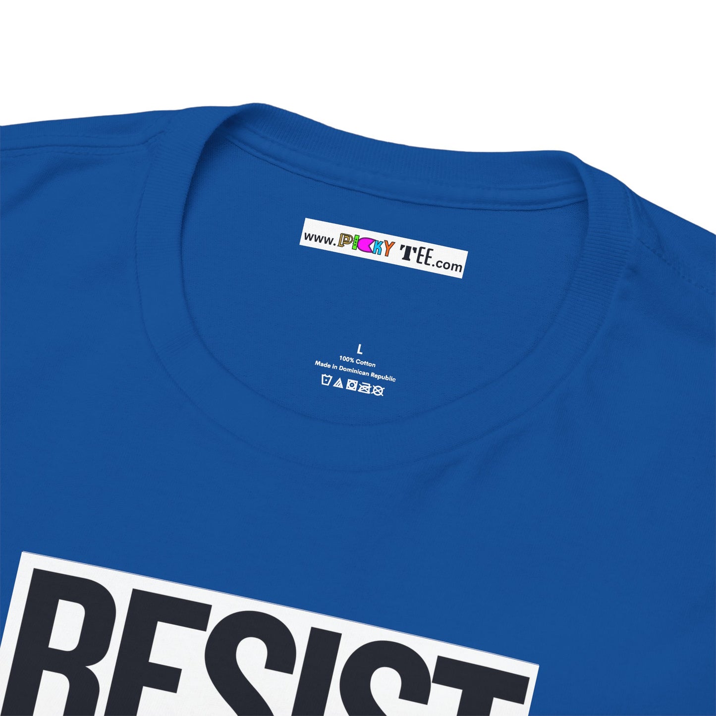 RESIST STANCE UNITED Unisex Heavy Cotton Tee