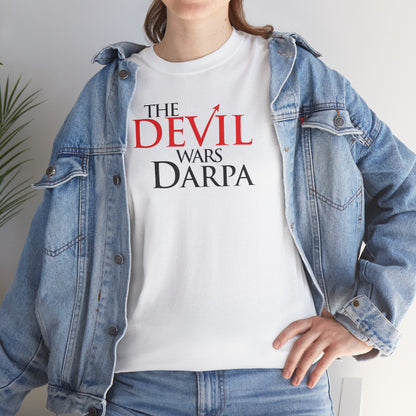 THE DEVIL WARS DARPA Unisex Heavy Cotton Tee
