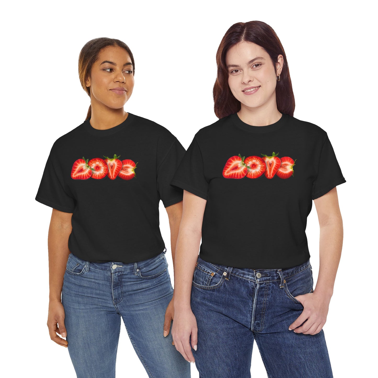 BERRY MUCH LOVE Unisex Heavy Cotton Tee