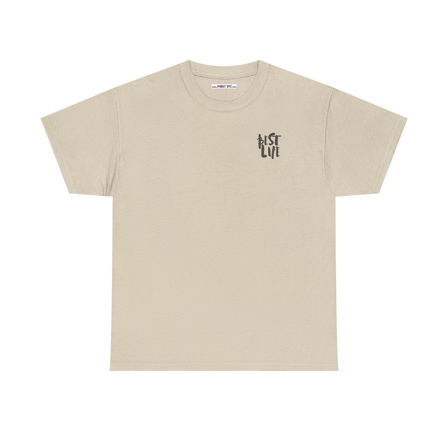 BEST LIFE Unisex Heavy Cotton Tee