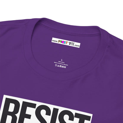 RESIST STANCE UNITED Unisex Heavy Cotton Tee
