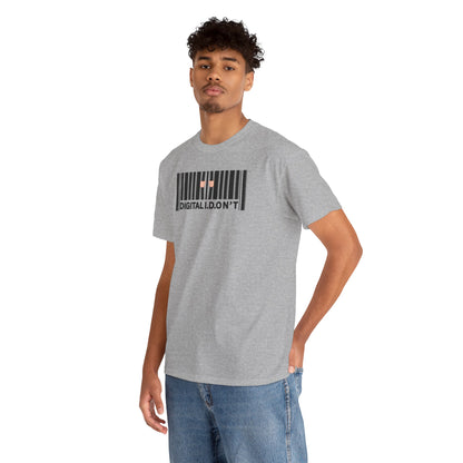 DIGITAL I.D.ON'T Unisex Heavy Cotton Tee