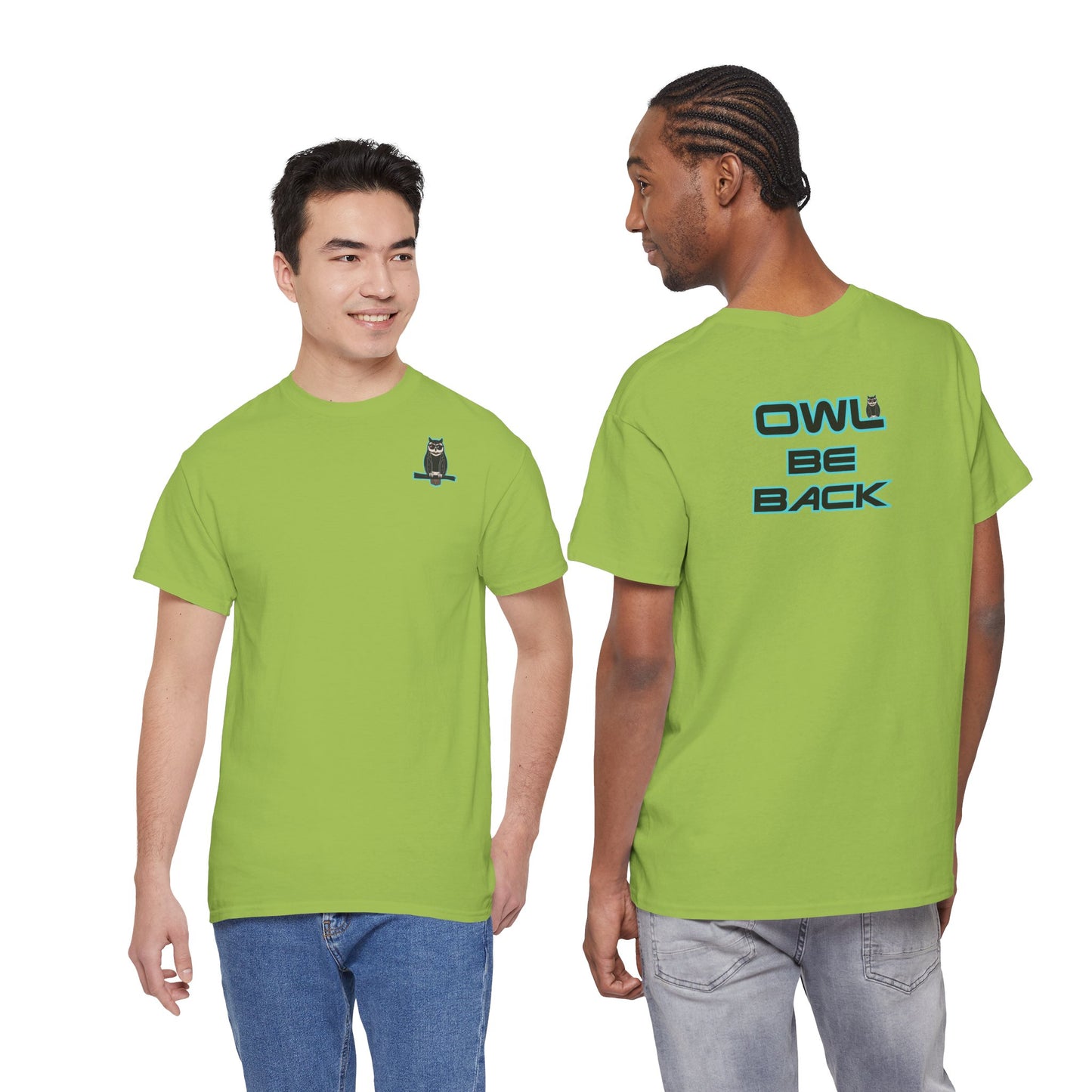 OWL BE BACK Unisex Heavy Cotton Tee