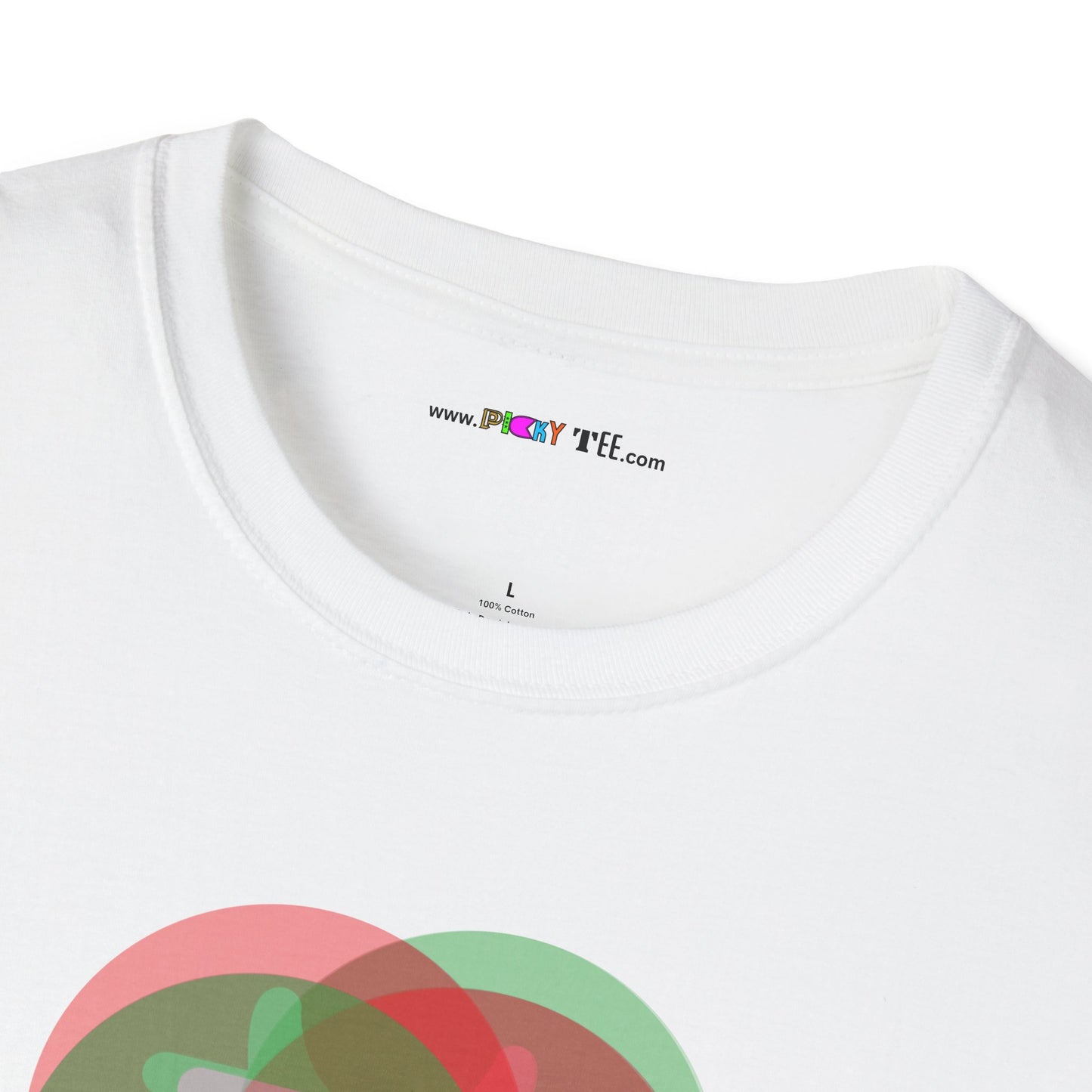 JUST THE RIGHT AMOUNT OF WHELMED Unisex Softstyle 100% Cotton T-Shirt