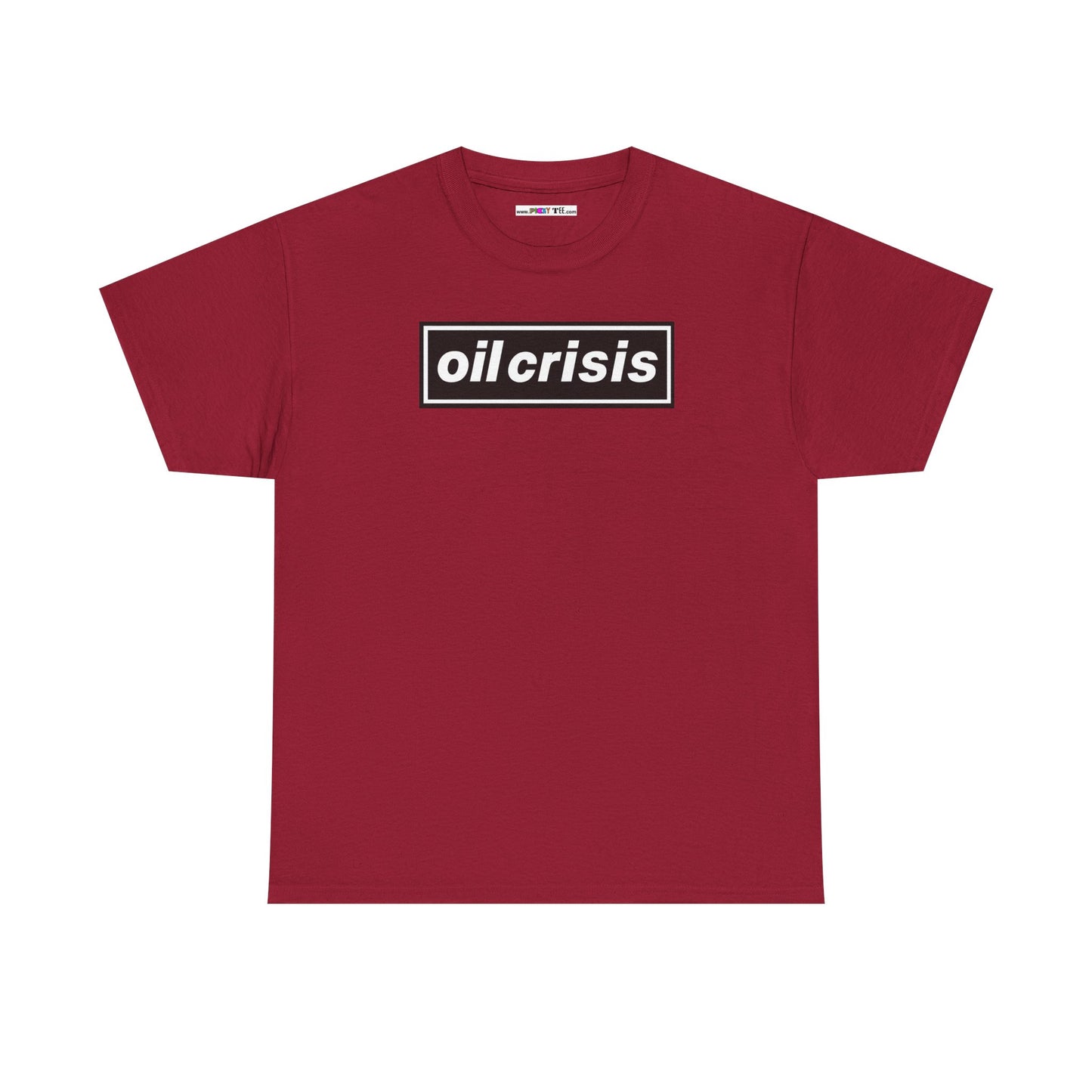 oil crisis/Foil THE crisis Unisex Heavy Cotton Tee