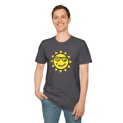 SUN OFF A BEACH Unisex Softstyle 100% Cotton T-Shirt