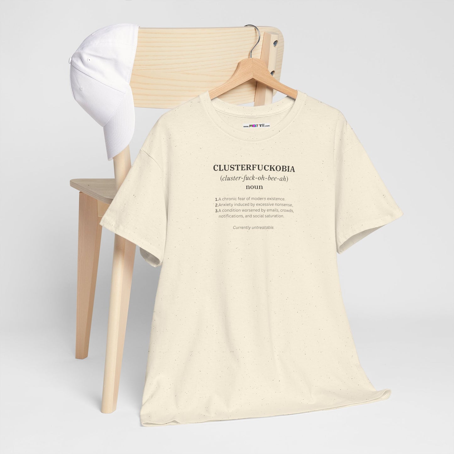 CLUSTERFUCKOBIA Unisex Heavy Cotton Tee