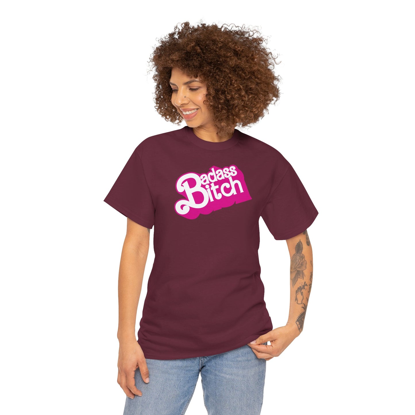 Badass Bitch Unisex Heavy Cotton Tee