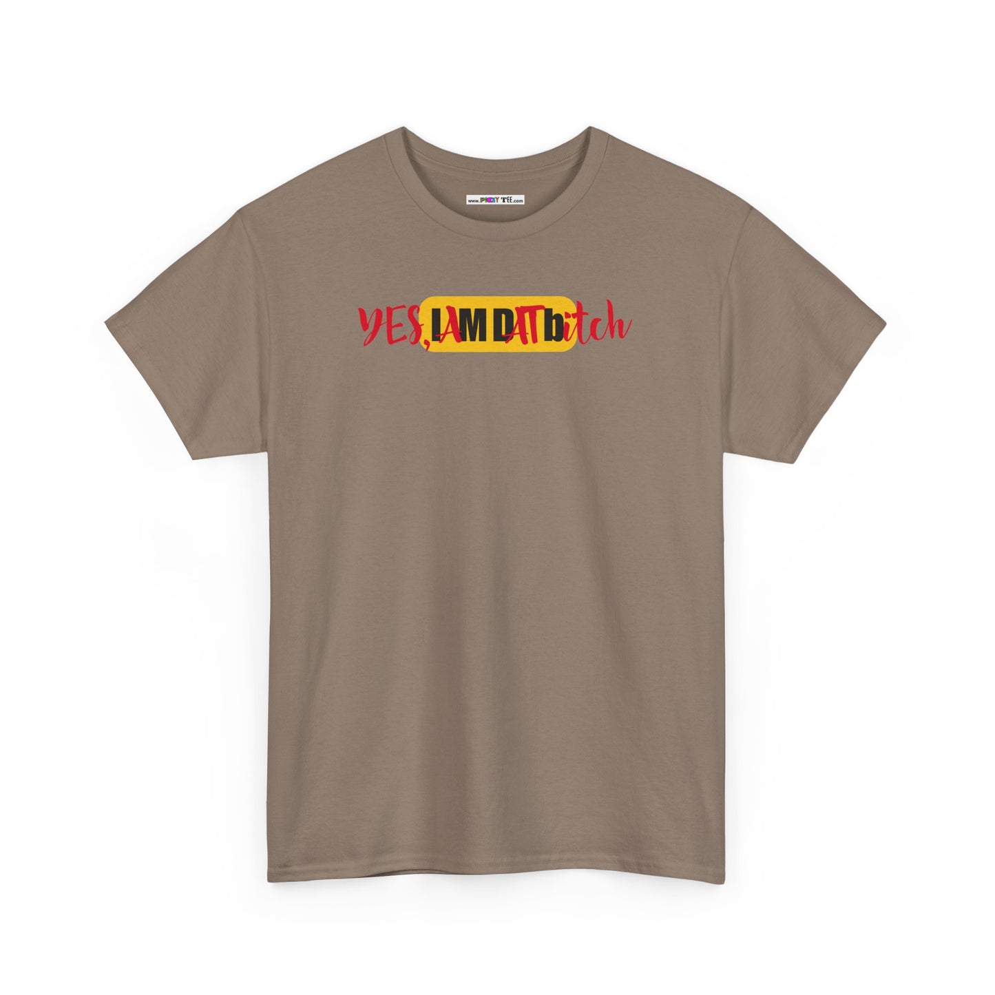 YES, IAMDATbitch Unisex Heavy Cotton Tee