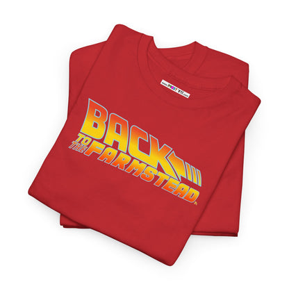 BACK TO THE FARMSTEAD Unisex Heavy Cotton Tee