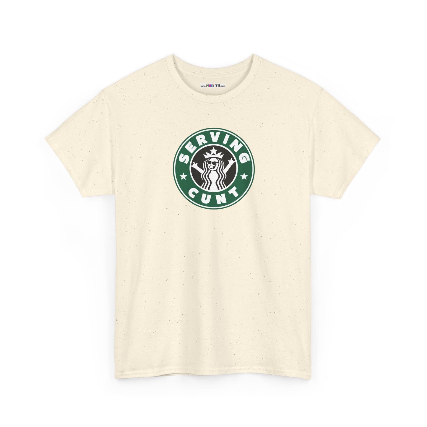 SERVINGCUNT Unisex Heavy Cotton Tee