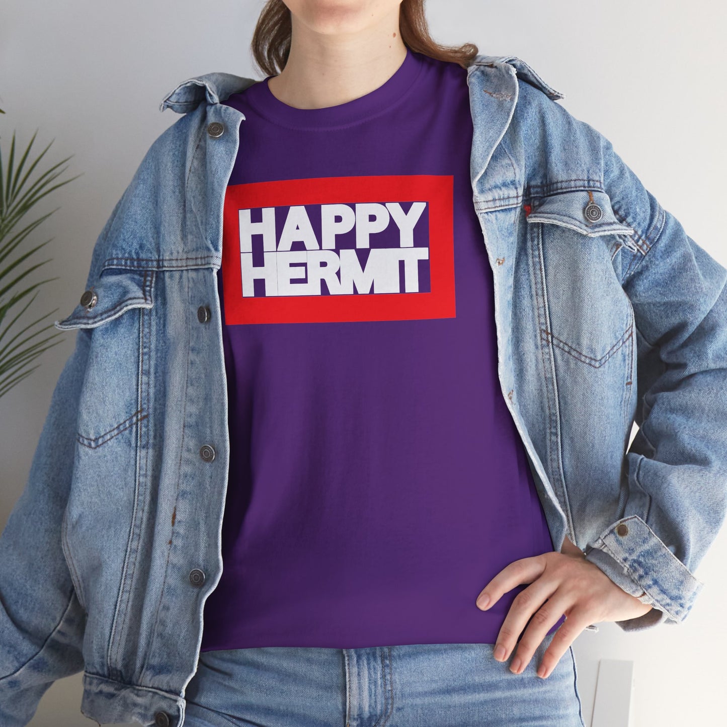 HAPPY HERMIT Unisex Heavy Cotton Tee