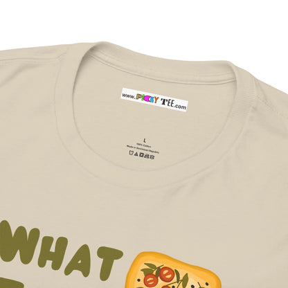 WHAT THE FOCACCIA Unisex Heavy Cotton Tee