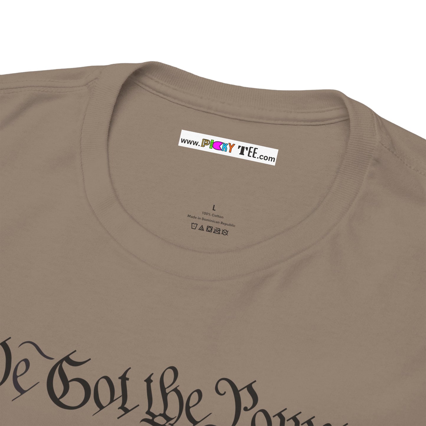 WE GOT THE POWER Unisex Heavy Cotton Tee