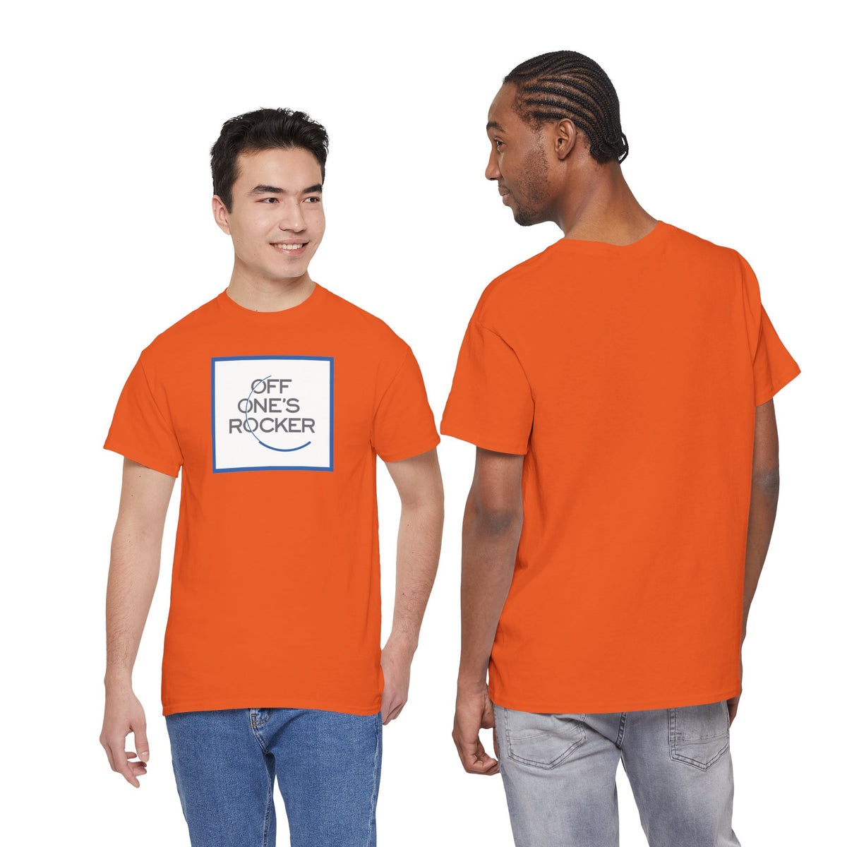 OFF ONE'S ROCKER Unisex Heavy Cotton Tee