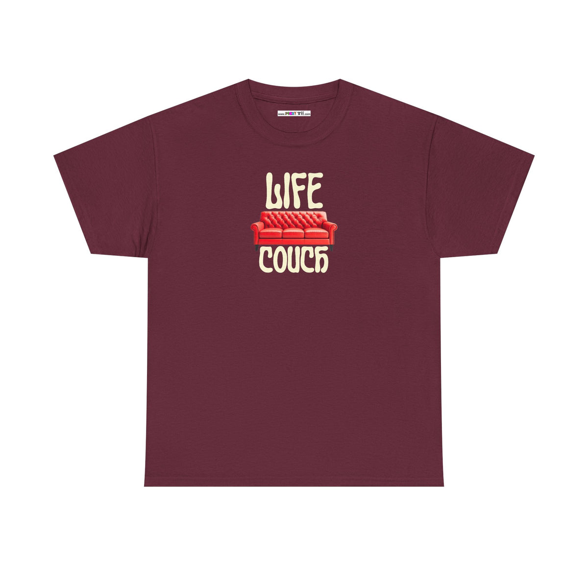 LIFE COUCH Unisex Heavy Cotton Tee