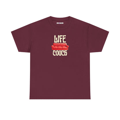 LIFE COUCH Unisex Heavy Cotton Tee