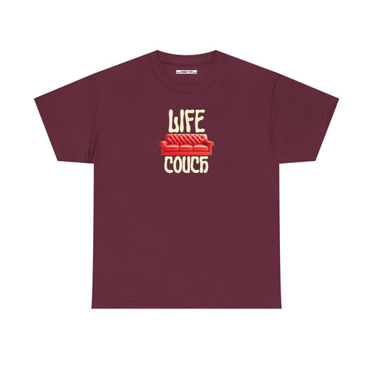 LIFE COUCH Unisex Heavy Cotton Tee