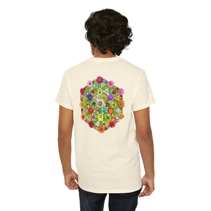 Flowers of Life Unisex Heavy Cotton Tee
