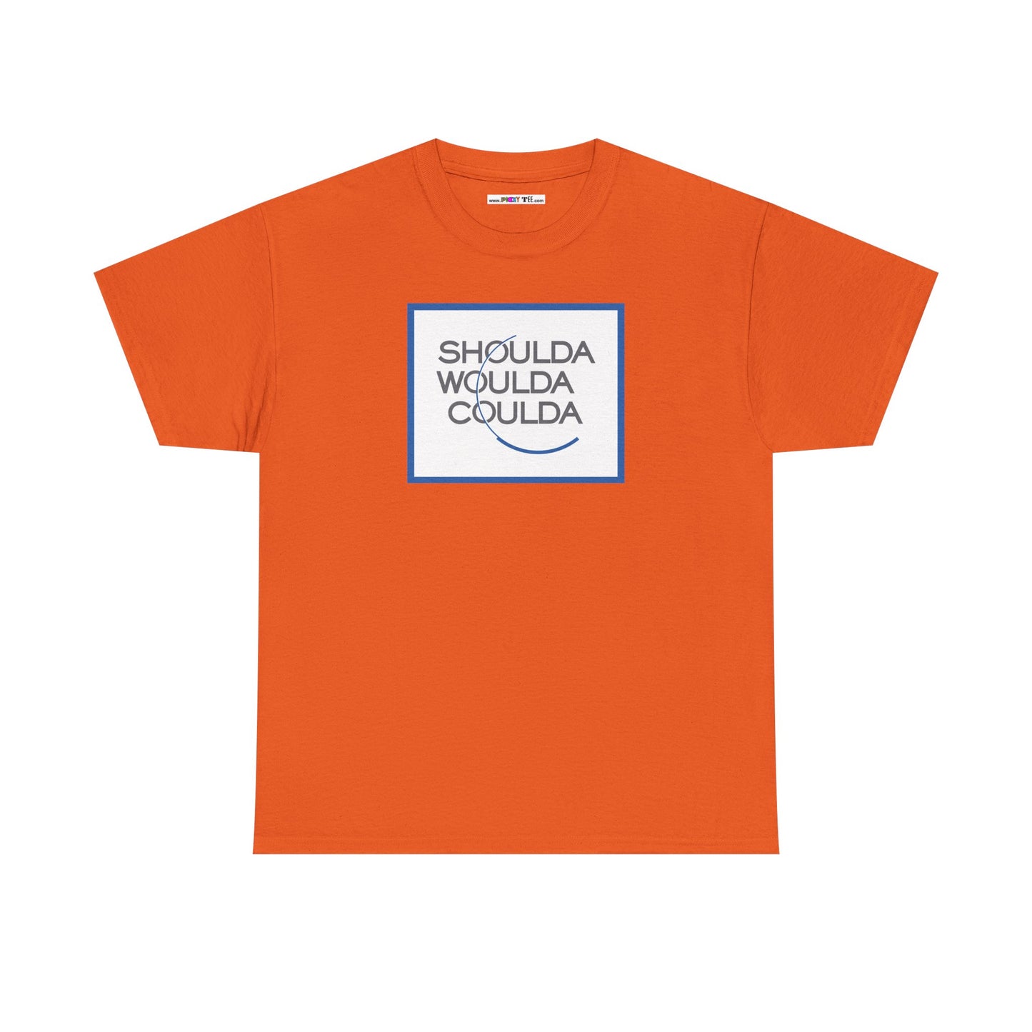 SHOULDA WOULDA COULDA Unisex Heavy Cotton Tee