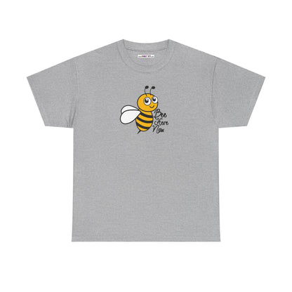 Bee Here Now Unisex Heavy Cotton Tee