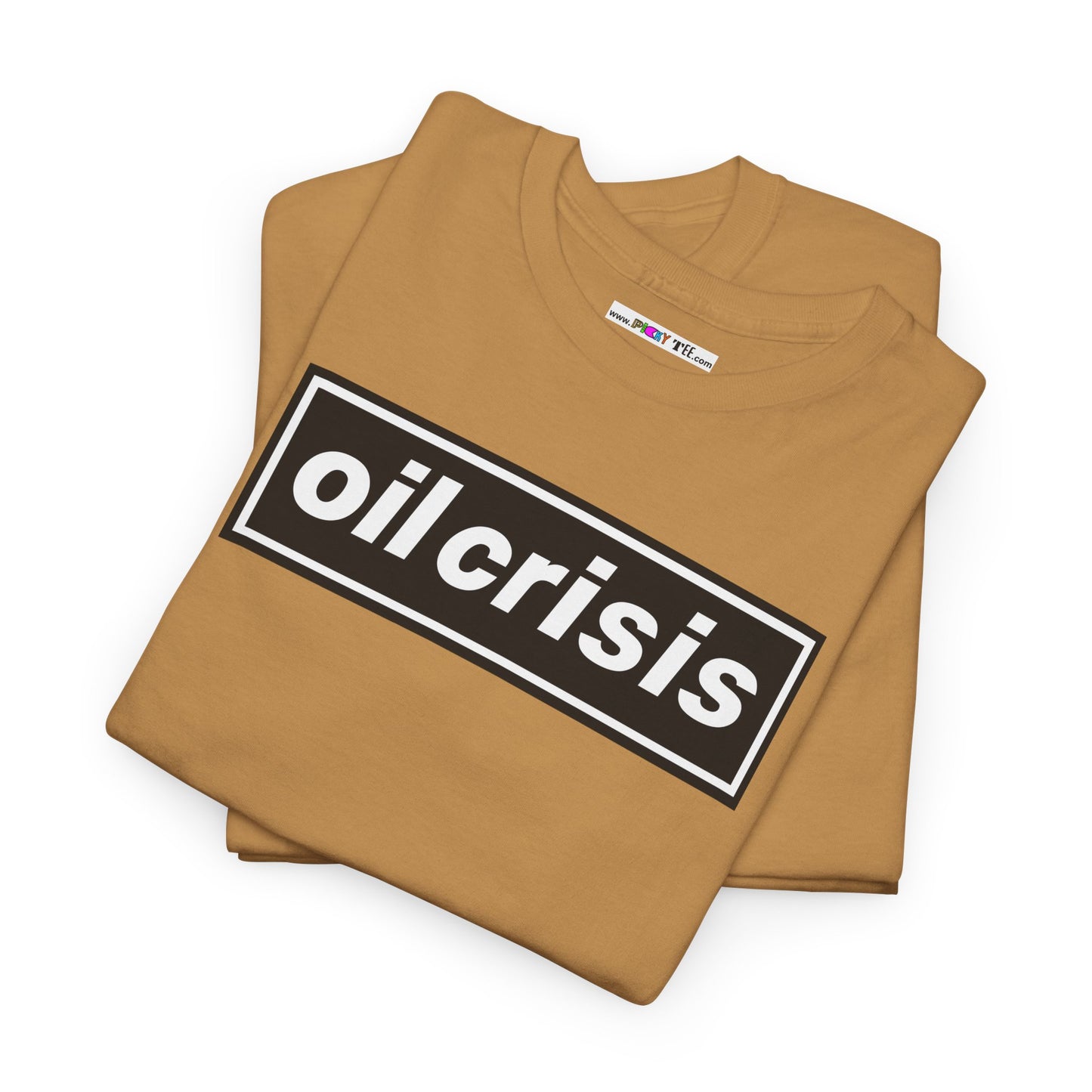 oil crisis/Foil THE crisis Unisex Heavy Cotton Tee