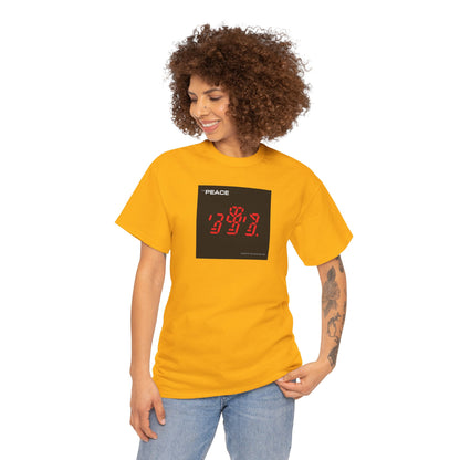 the PEACE ghost in the war-machine Unisex Heavy Cotton Tee