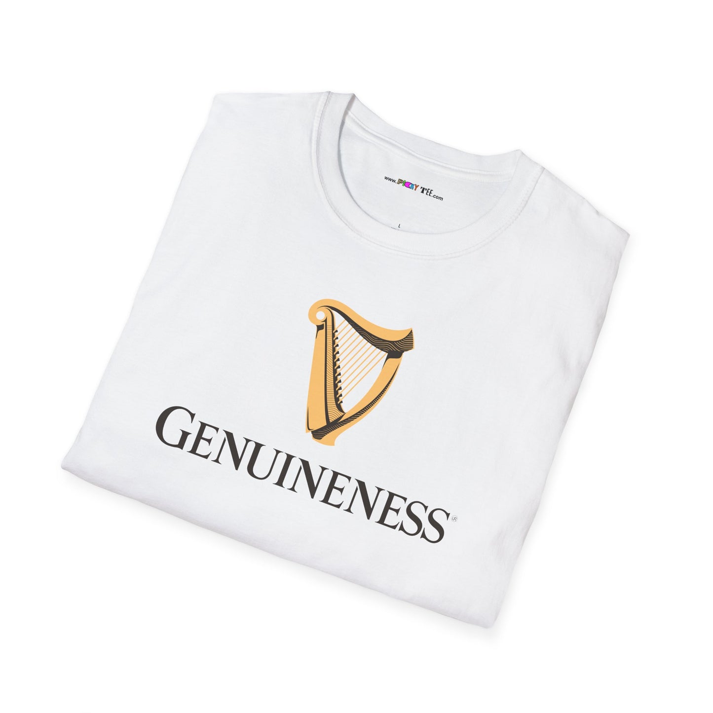 GENUINENESS Unisex Softstyle 100% Cotton T-Shirt