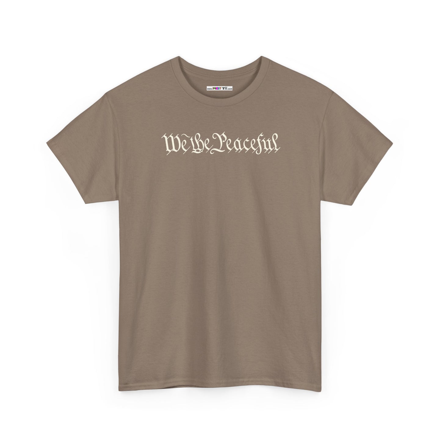 WE THE PEACEFUL Unisex Heavy Cotton Tee